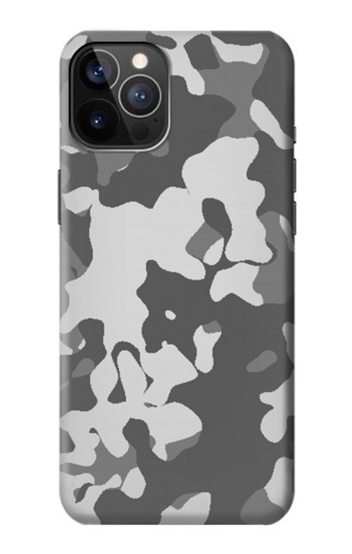 S2186 Gray Camo Camouflage Graphic Printed Case Cover Custodia per iPhone 12, iPhone 12 Pro