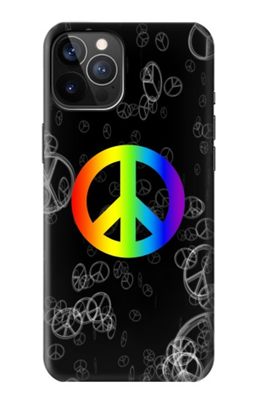 S2356 Peace Sign Case Cover Custodia per iPhone 12, iPhone 12 Pro