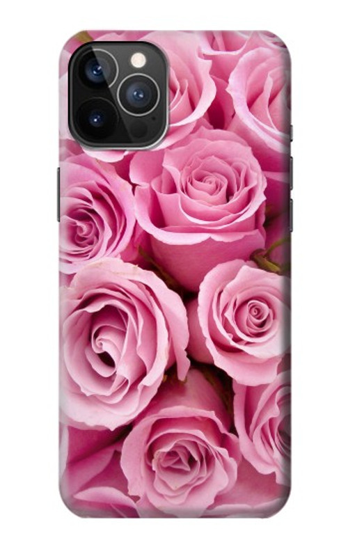 S2943 Pink Rose Case Cover Custodia per iPhone 12, iPhone 12 Pro