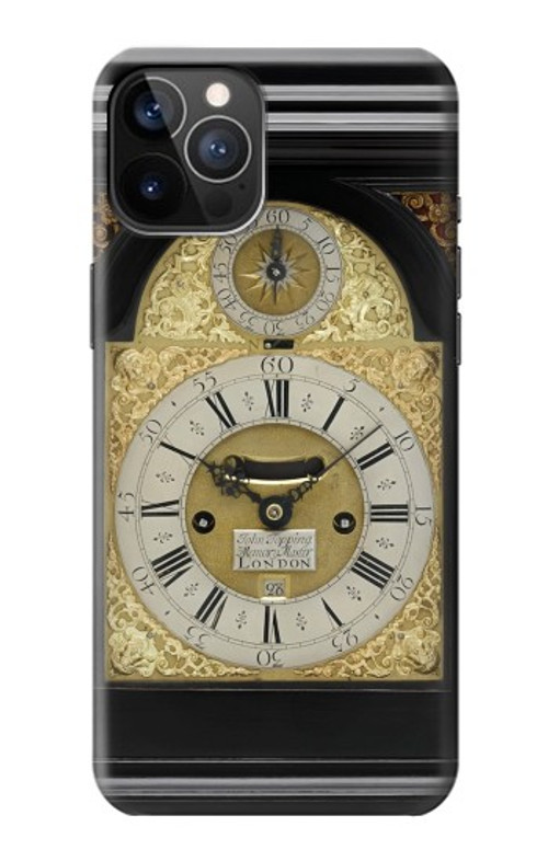 S3144 Antique Bracket Clock Case Cover Custodia per iPhone 12, iPhone 12 Pro S3144 Antique Bracket Clock Case Cover Custodia per iPhone 12, iPhone 12 Pro