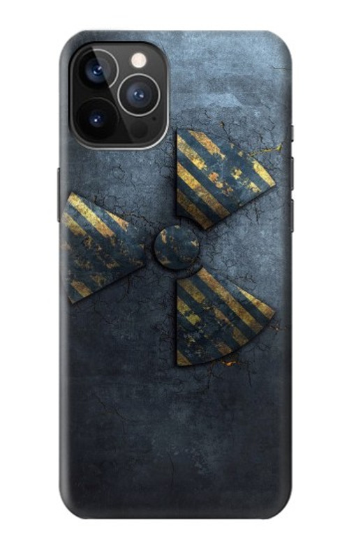 S3438 Danger Radioactive Case Cover Custodia per iPhone 12, iPhone 12 Pro