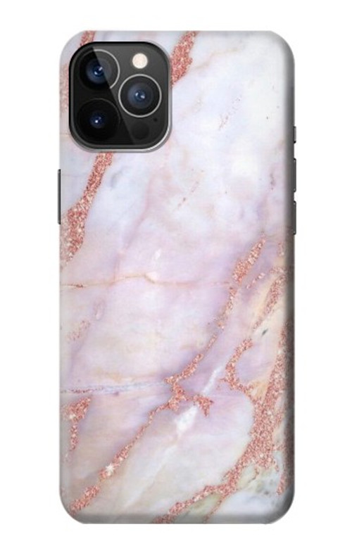 S3482 Soft Pink Marble Graphic Print Case Cover Custodia per iPhone 12, iPhone 12 Pro