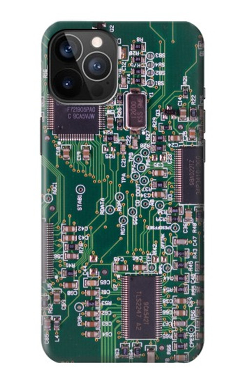S3519 Electronics Circuit Board Graphic Case Cover Custodia per iPhone 12, iPhone 12 Pro