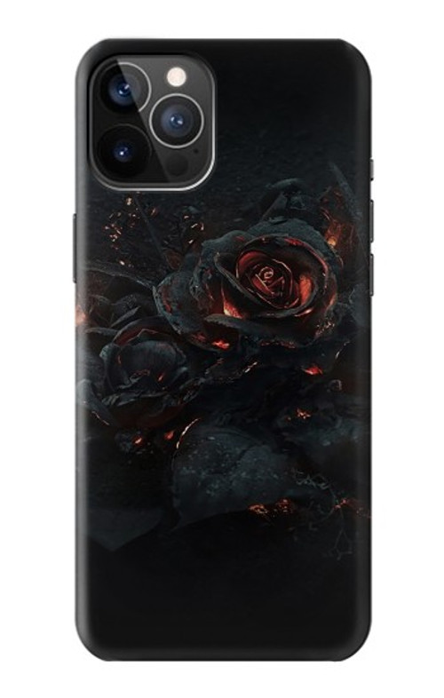 S3672 Burned Rose Case Cover Custodia per iPhone 12, iPhone 12 Pro