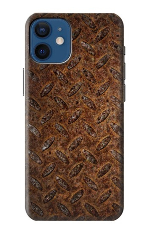 S0542 Rust Texture Case Cover Custodia per iPhone 12 mini