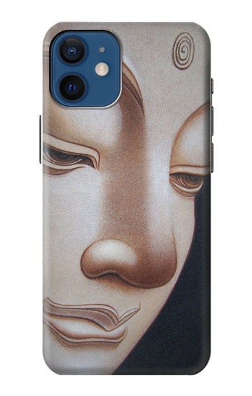 S1255 Buddha Face Case Cover Custodia per iPhone 12 mini