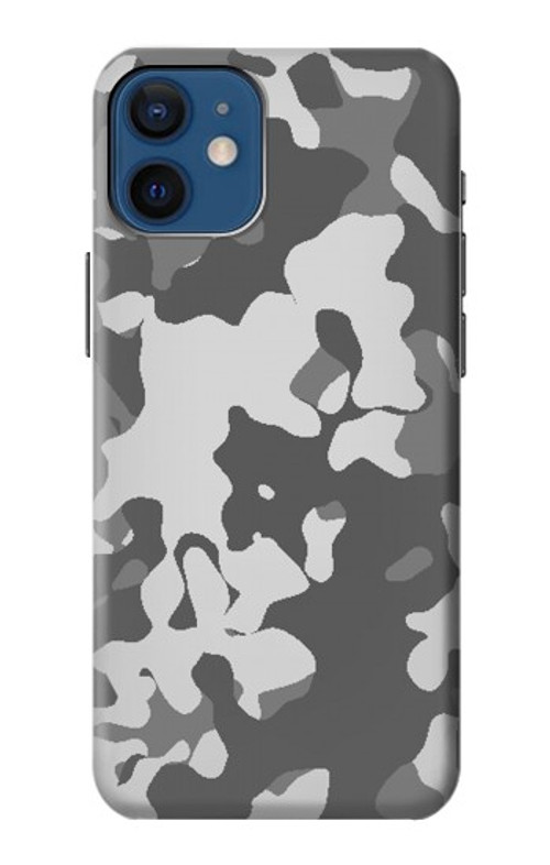 S2186 Gray Camo Camouflage Graphic Printed Case Cover Custodia per iPhone 12 mini