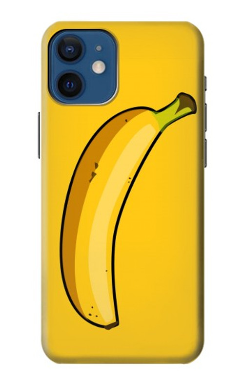 S2294 Banana Case Cover Custodia per iPhone 12 mini