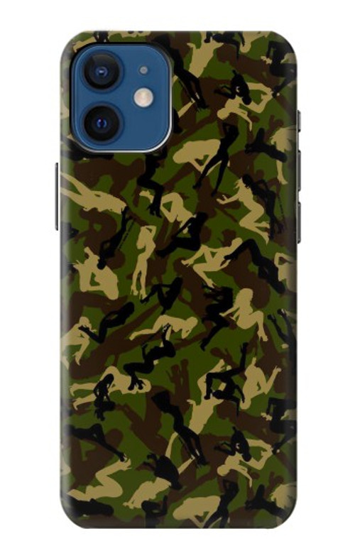 S3356 Sexy Girls Camo Camouflage Case Cover Custodia per iPhone 12 mini