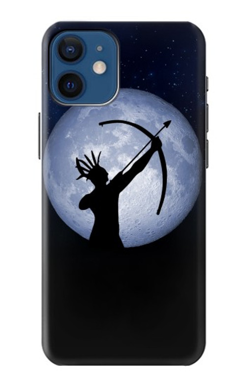 S3489 Indian Hunter Moon Case Cover Custodia per iPhone 12 mini