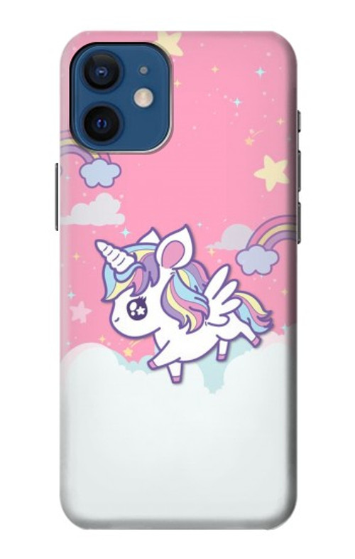 S3518 Unicorn Cartoon Case Cover Custodia per iPhone 12 mini