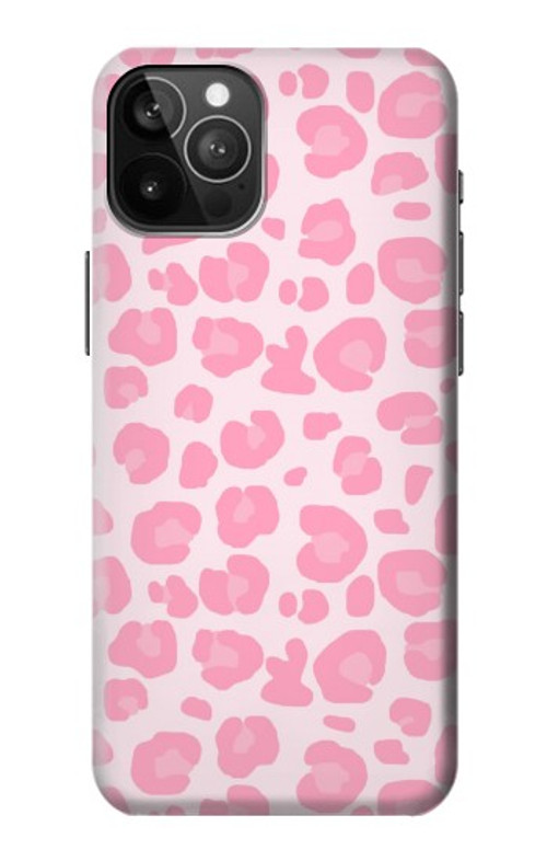 S2213 Pink Leopard Pattern Case Cover Custodia per iPhone 12 Pro Max