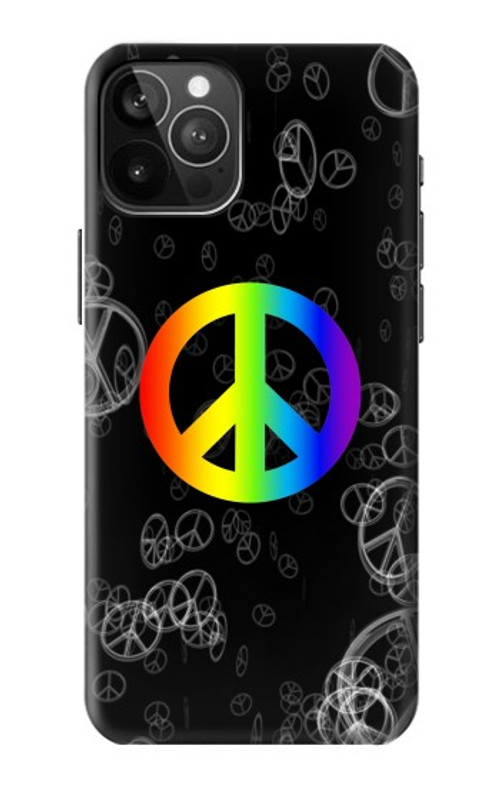 S2356 Peace Sign Case Cover Custodia per iPhone 12 Pro Max