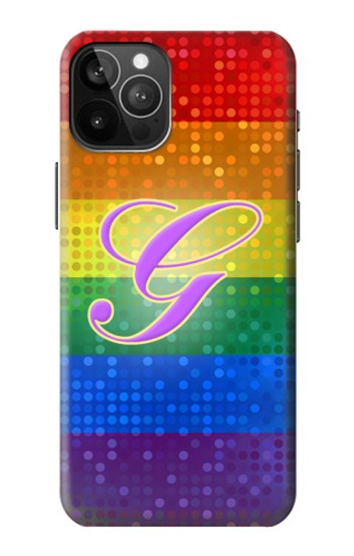 S2899 Rainbow LGBT Gay Pride Flag Case Cover Custodia per iPhone 12 Pro Max