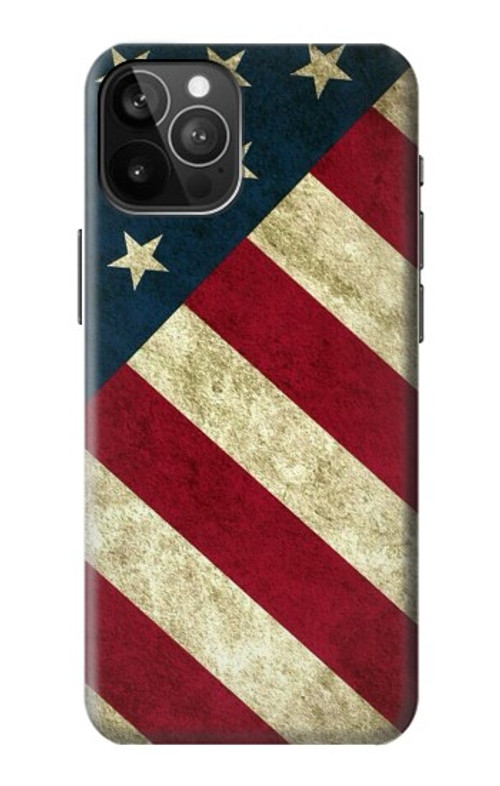 S3295 US National Flag Case Cover Custodia per iPhone 12 Pro Max