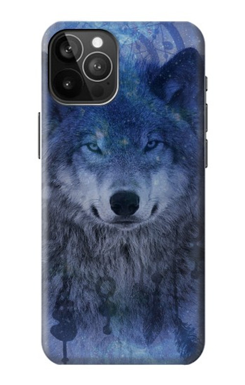 S3410 Wolf Dream Catcher Case Cover Custodia per iPhone 12 Pro Max