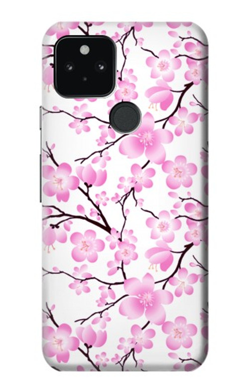 S1972 Sakura Cherry Blossoms Case Cover Custodia per Google Pixel 5