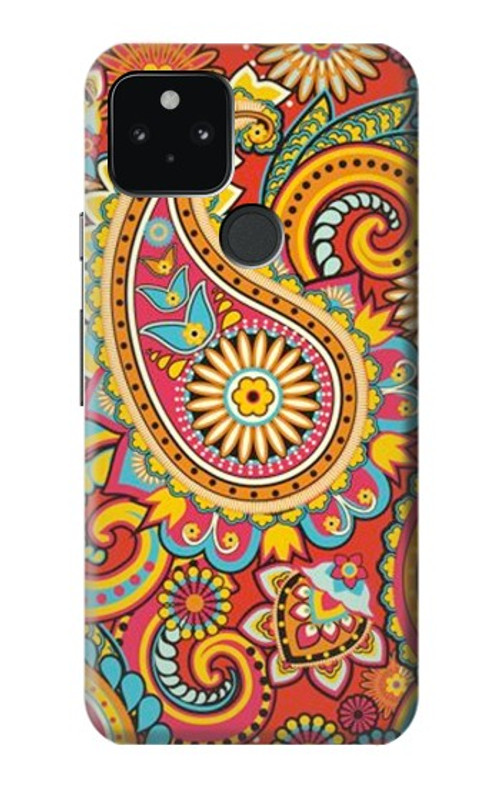 S3402 Floral Paisley Pattern Seamless Case Cover Custodia per Google Pixel 5