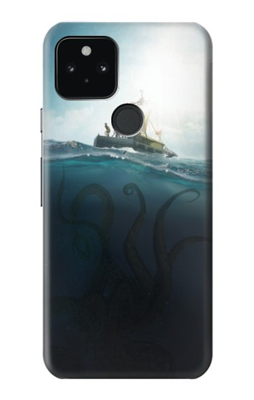 S3540 Giant Octopus Case Cover Custodia per Google Pixel 5