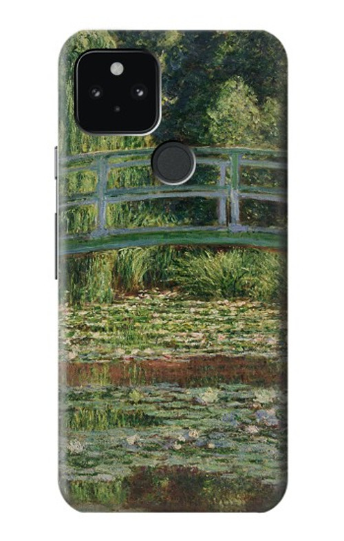 S3674 Claude Monet Footbridge and Water Lily Pool Case Cover Custodia per Google Pixel 5