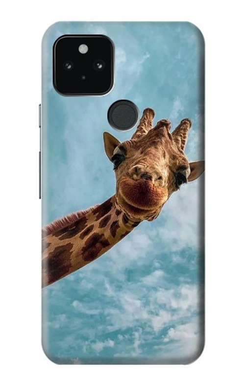 S3680 Cute Smile Giraffe Case Cover Custodia per Google Pixel 5