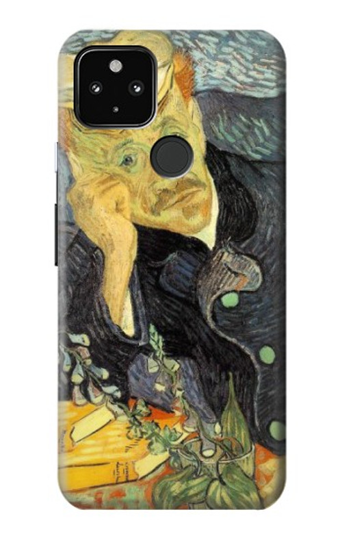 S0212 Van Gogh Portrait of Dr. Gachet Case Cover Custodia per Google Pixel 4a 5G