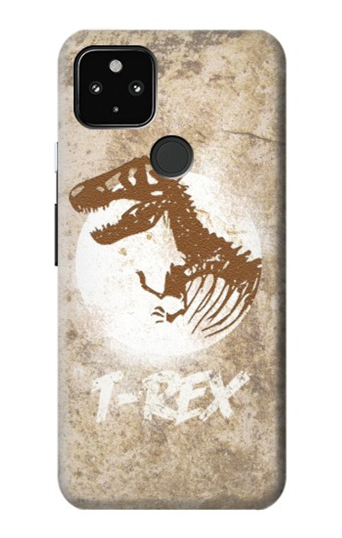 S2372 T-Rex Jurassic Fossil Case Cover Custodia per Google Pixel 4a 5G