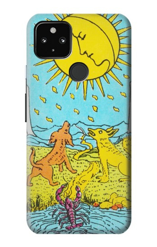 S3435 Tarot Card Moon Case Cover Custodia per Google Pixel 4a 5G