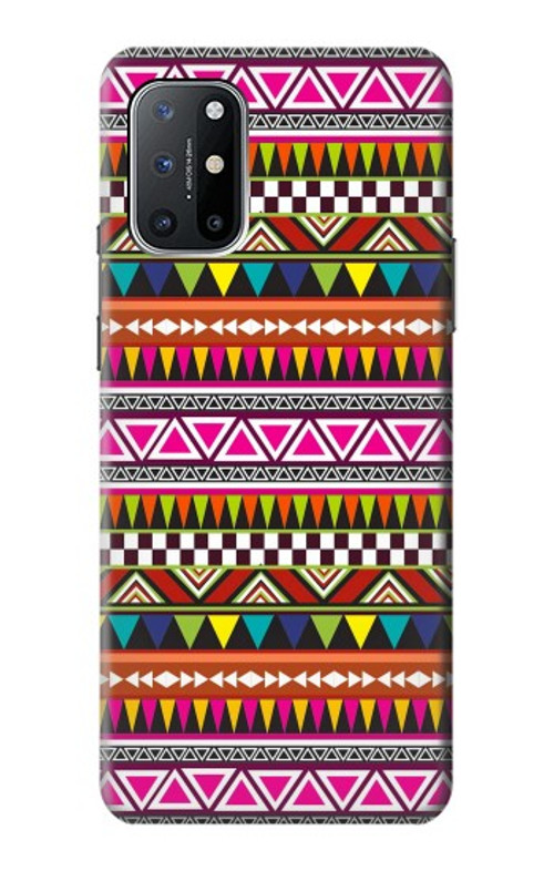 S2292 Aztec Tribal Pattern Case Cover Custodia per OnePlus 8T