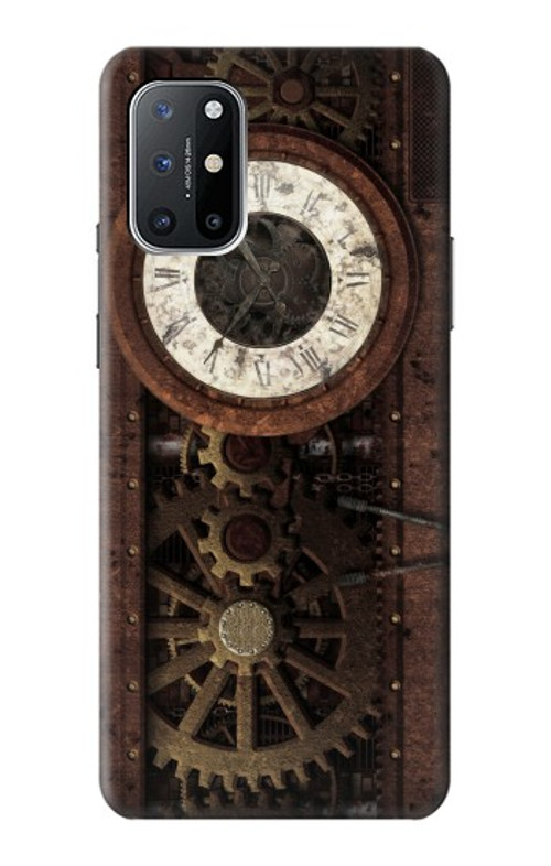 S3221 Steampunk Clock Gears Case Cover Custodia per OnePlus 8T