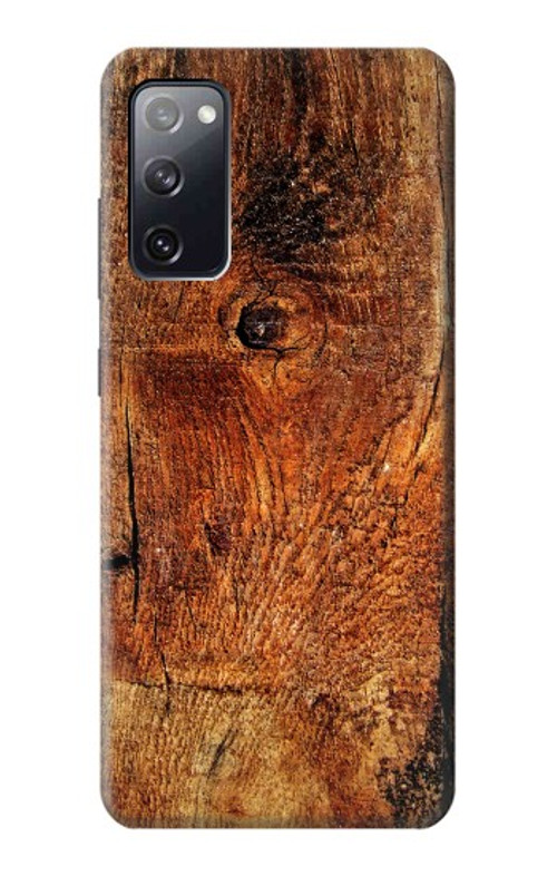 S1140 Wood Skin Graphic Case Cover Custodia per Samsung Galaxy S20 FE