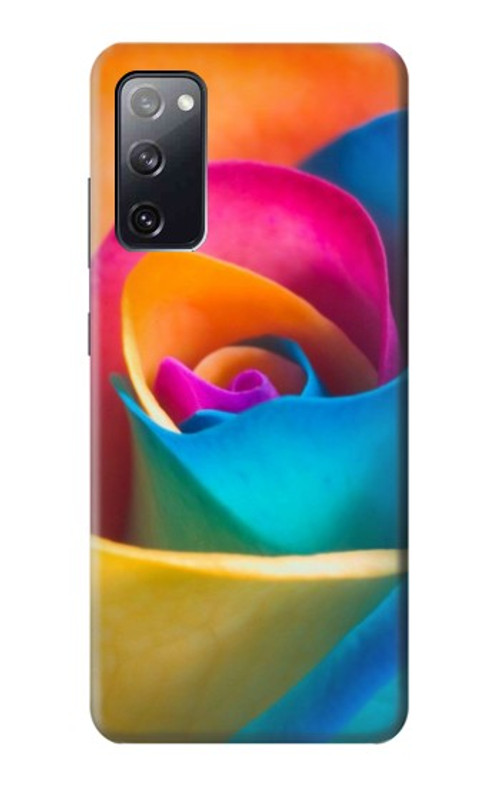 S1671 Rainbow Colorful Rose Case Cover Custodia per Samsung Galaxy S20 FE S1671 Rainbow Colorful Rose Case Cover Custodia per Samsung Galaxy S20 FE