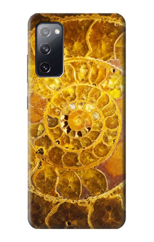 S1789 Ammonite Fossils Case Cover Custodia per Samsung Galaxy S20 FE