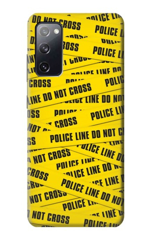 S2088 Police Line Do Not Cross Case Cover Custodia per Samsung Galaxy S20 FE S2088 Police Line Do Not Cross Case Cover Custodia per Samsung Galaxy S20 FE