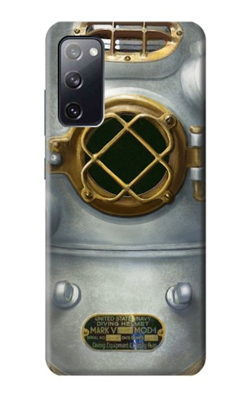 S2646 Vintage Deep Sea Diver Helmet Case Cover Custodia per Samsung Galaxy S20 FE