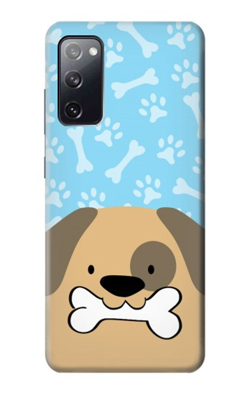 S2669 Cute Dog Paws Bones Cartoon Case Cover Custodia per Samsung Galaxy S20 FE