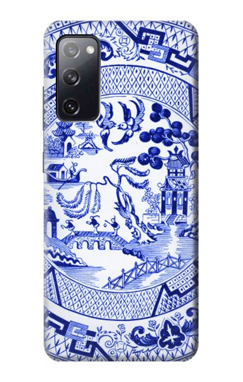 S2768 Willow Pattern Graphic Case Cover Custodia per Samsung Galaxy S20 FE S2768 Willow Pattern Graphic Case Cover Custodia per Samsung Galaxy S20 FE