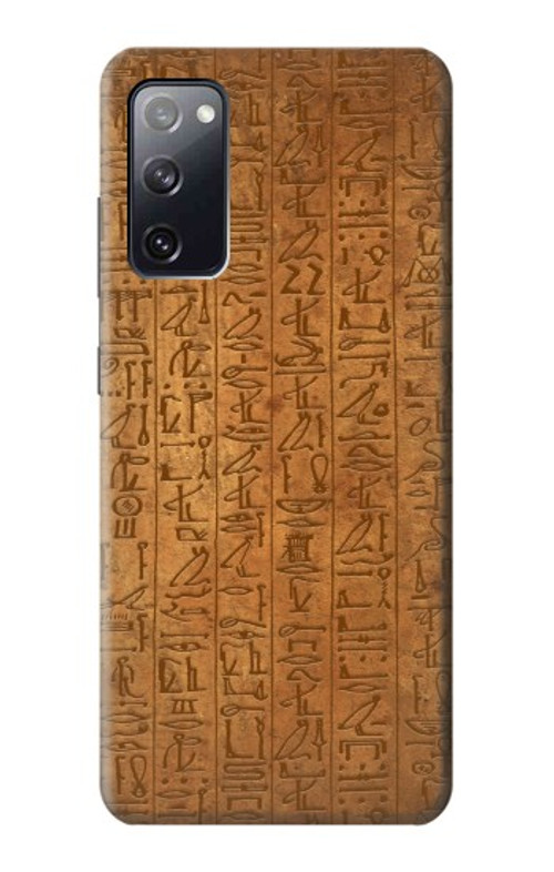 S2805 Egyptian Hierogylphics Papyrus of Ani Case Cover Custodia per Samsung Galaxy S20 FE S2805 Egyptian Hierogylphics Papyrus of Ani Case Cover Custodia per Samsung Galaxy S20 FE