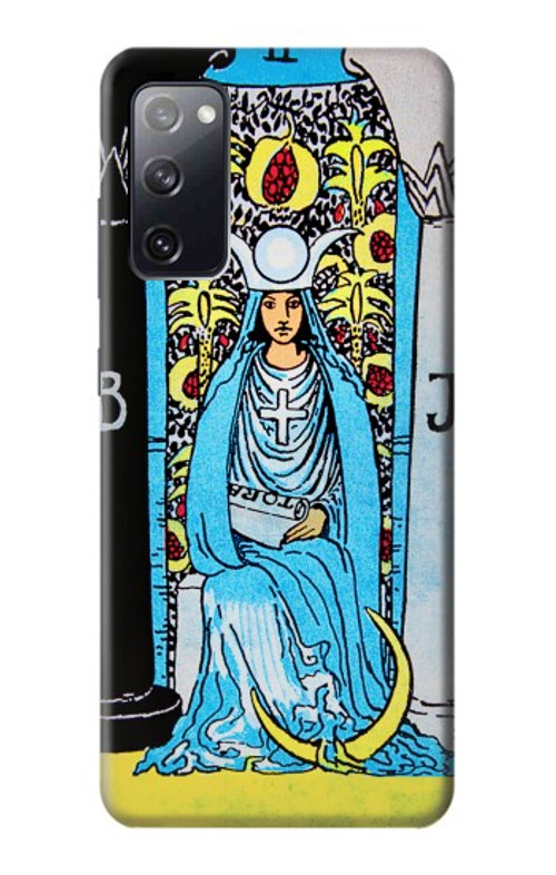S2837 The High Priestess Vintage Tarot Card Case Cover Custodia per Samsung Galaxy S20 FE S2837 The High Priestess Vintage Tarot Card Case Cover Custodia per Samsung Galaxy S20 FE