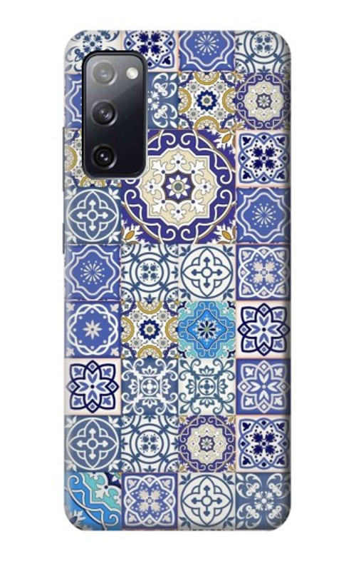 S3537 Moroccan Mosaic Pattern Case Cover Custodia per Samsung Galaxy S20 FE