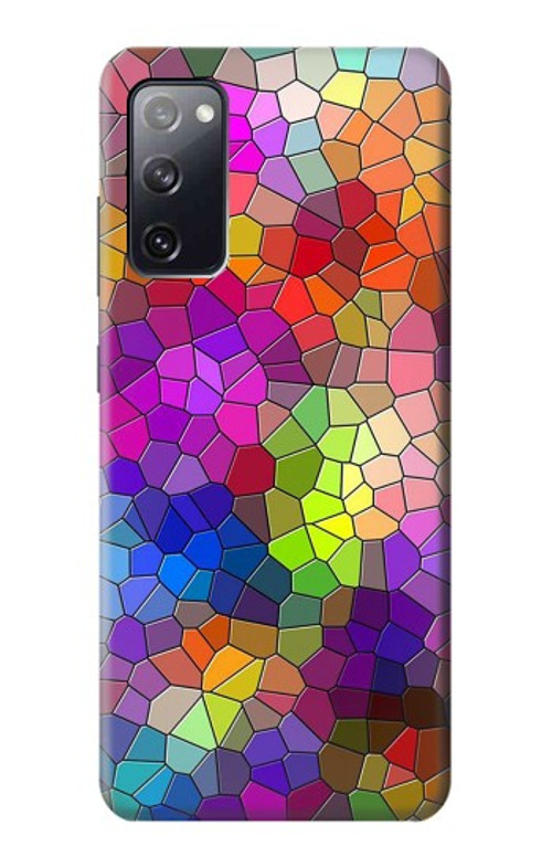 S3677 Colorful Brick Mosaics Case Cover Custodia per Samsung Galaxy S20 FE