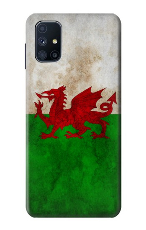 S2976 Wales Football Soccer Flag Case Cover Custodia per Samsung Galaxy M51