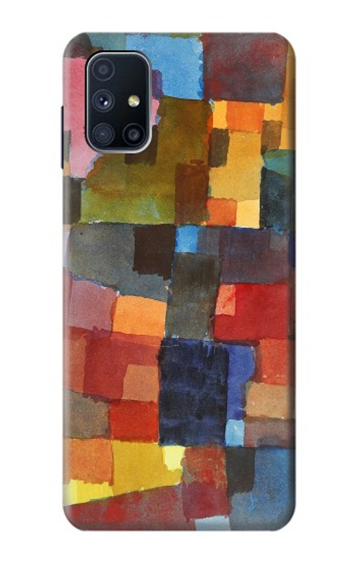 S3341 Paul Klee Raumarchitekturen Case Cover Custodia per Samsung Galaxy M51