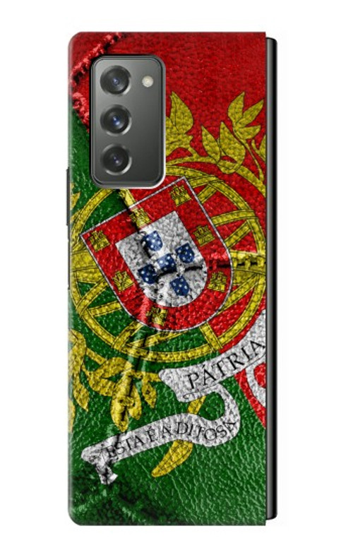 S3300 Portugal Flag Vintage Football Graphic Case Cover Custodia per Samsung Galaxy Z Fold2 5G