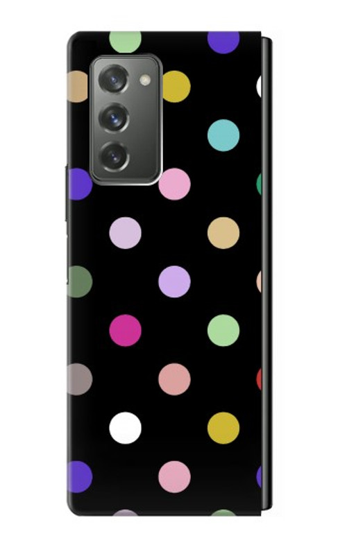 S3532 Colorful Polka Dot Case Cover Custodia per Samsung Galaxy Z Fold2 5G