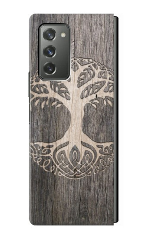 S3591 Viking Tree of Life Symbol Case Cover Custodia per Samsung Galaxy Z Fold2 5G