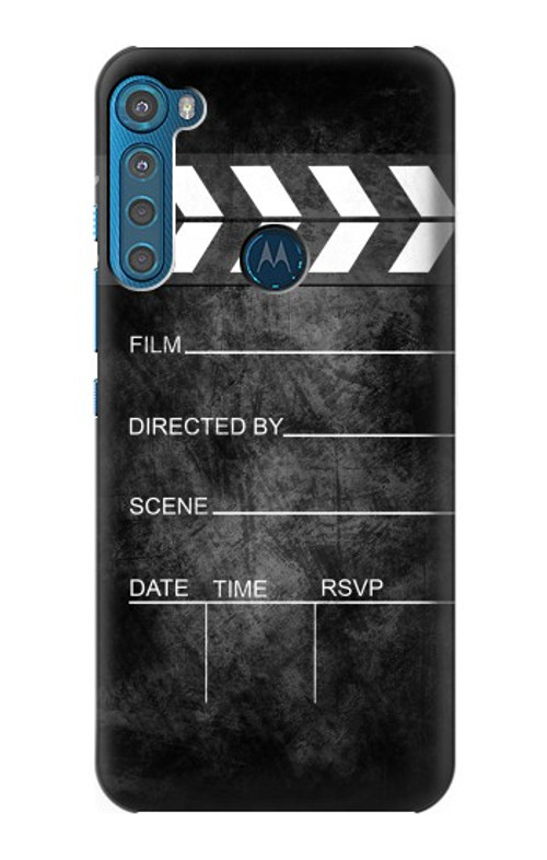 S2919 Vintage Director Clapboard Case Cover Custodia per Motorola One Fusion+