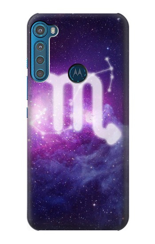 S3370 Zodiac Scorpio Case Cover Custodia per Motorola One Fusion+