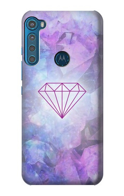 S3455 Diamond Case Cover Custodia per Motorola One Fusion+
