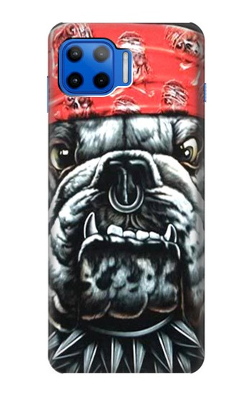 S0100 Bulldog American Football Case Cover Custodia per Motorola Moto G 5G Plus